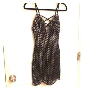 Little black lace dress